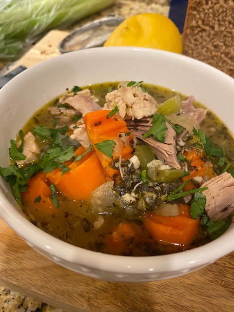 Turkey Soup Sunshine And Savory 